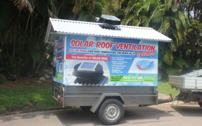 Solar Whiz Trailer In Action (Townsville)